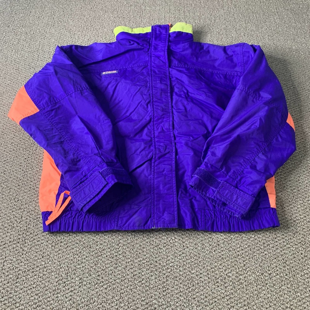 Columbia Womens Jacket‎ Size Medium Purple Radial Sleeve Bugaboo Winter Ski